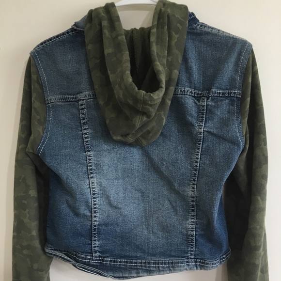 Wallflower Authentic Denim Hooded Jacket - Picture 2 of 5